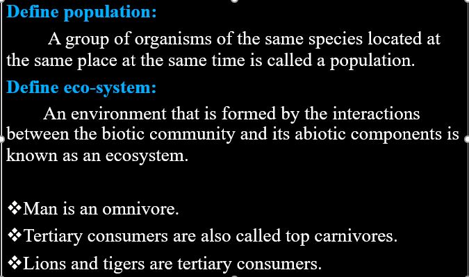 10th biology definitions